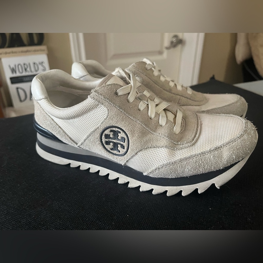Tory Burch Sawtooth Logo Sneaker